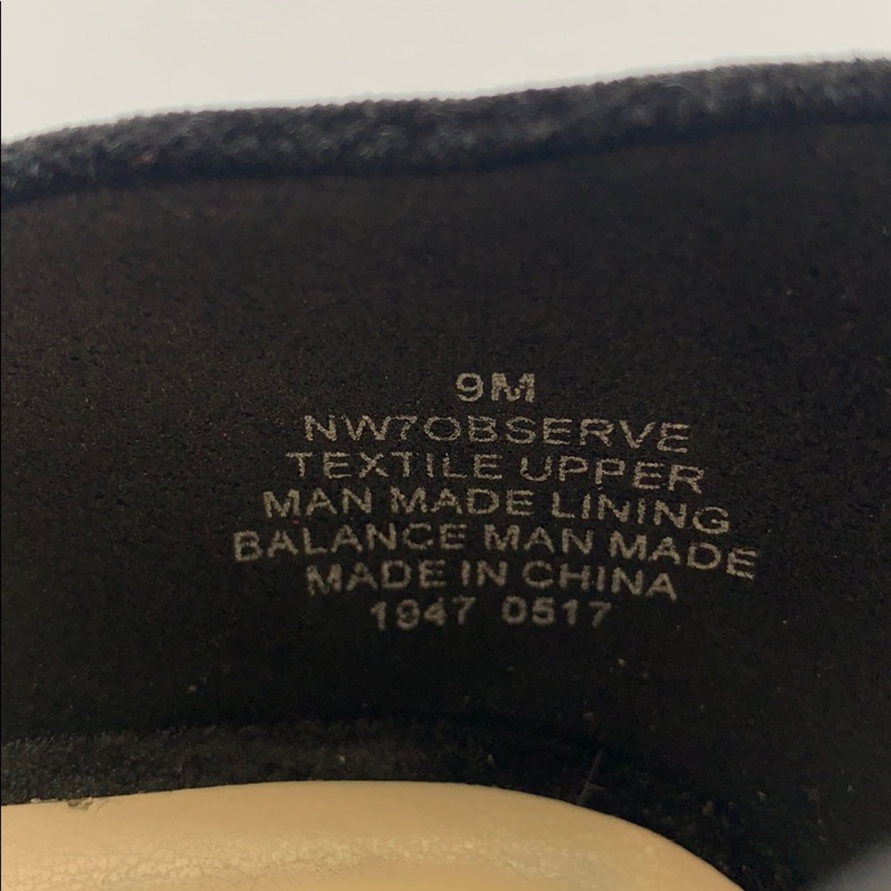 Nine West Black Velvet D’orsay Flats (Size 9) - Picture 5 of 5